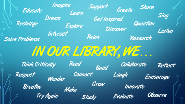 In Our Library Poster